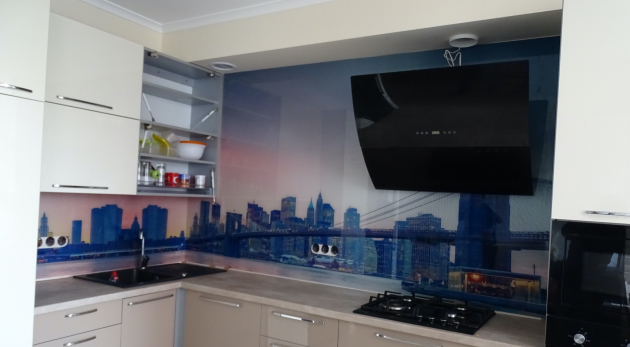 Скляний фартух з фотозображенням