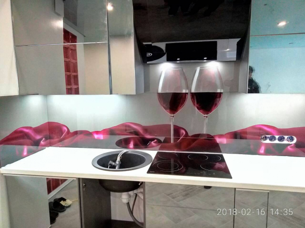 Скіналі для кухні. Фотопечать.